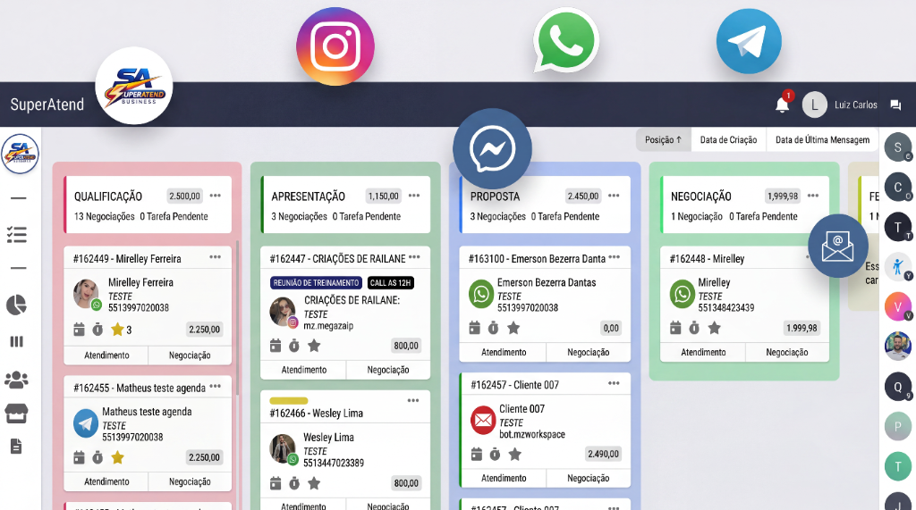 SuperAtend Dashboard